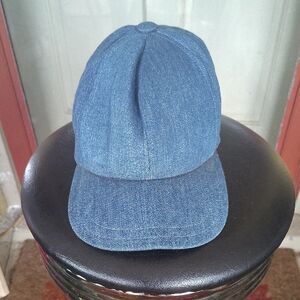 Blue Denim Baseball Cap!